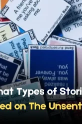 what types of stories are shared on the unsent project